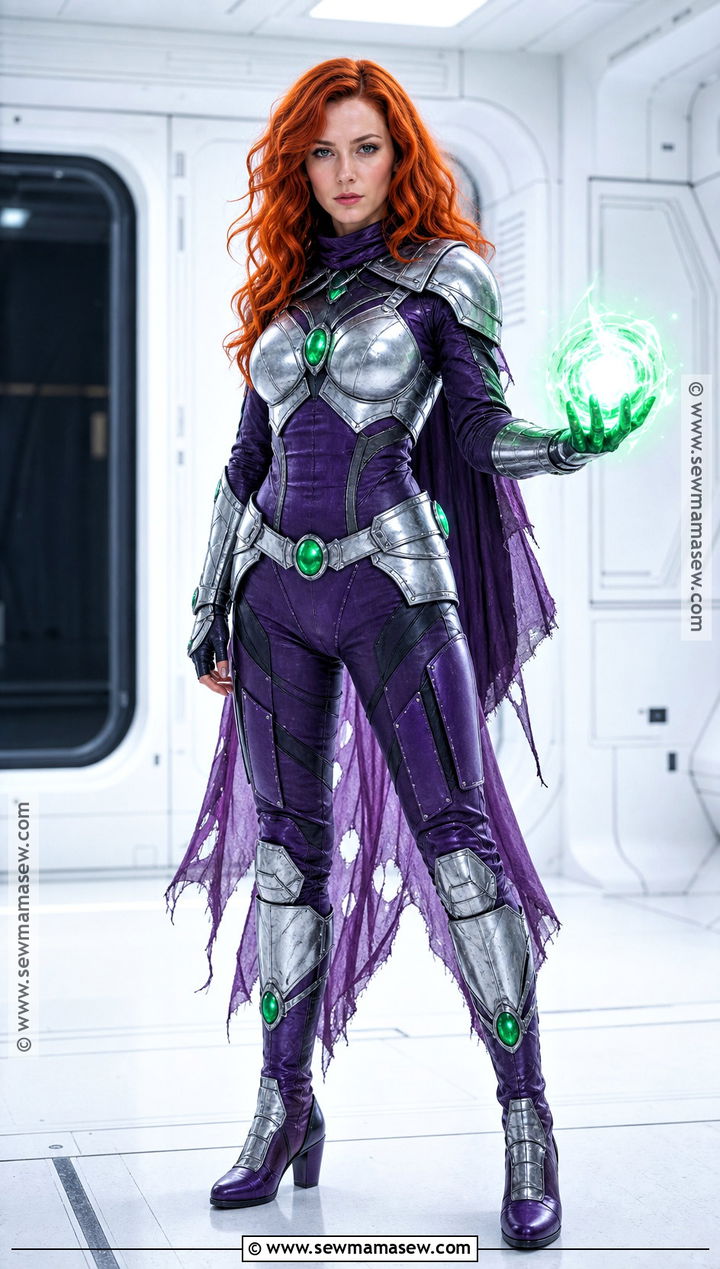 Weathered Space Starfire Costume - 50 starfire costume ideas