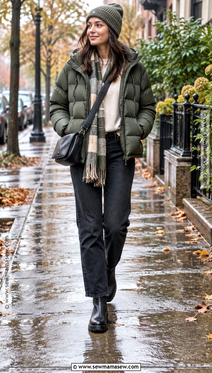 Weatherproof Ankle Boots With Jeans And A Puffer - 20 fall ankle boots