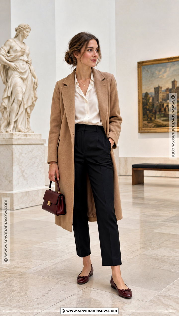 Weatherproof Flats With Cropped Trousers - 15 Shoes For Europe Travel Fall Winter