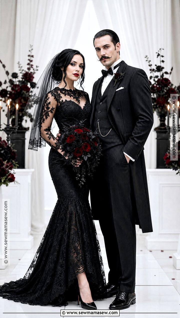 Wedding Morticia And Gomez Addams Costume - 40 morticia and gomez addams costume ideas