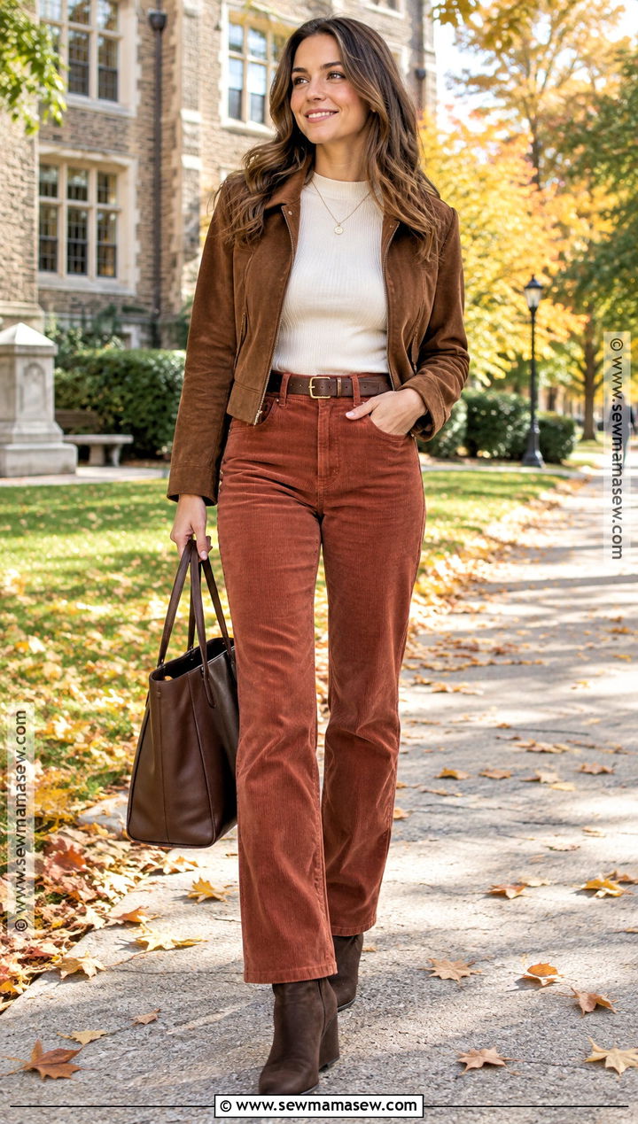 Wedge Boots With Corduroy Pants - 25 Boots Fall