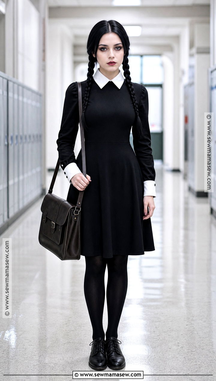 Wednesday Addams Cosplay - 50 cosplay ideas for women