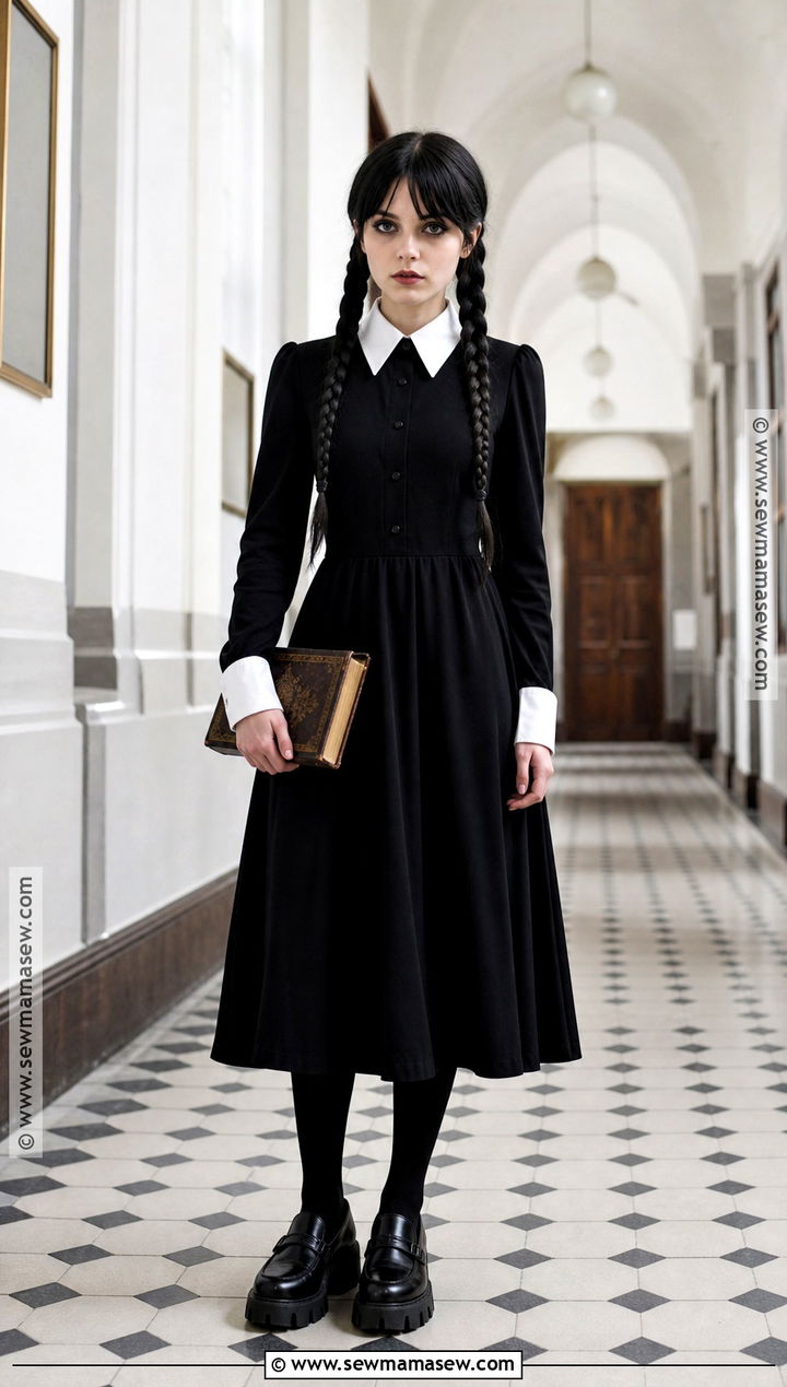 Wednesday Addams Cosplay Costume - 35 Cosplay Costumes