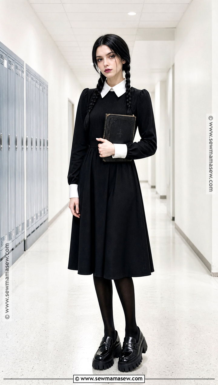 Wednesday Addams Cosplay Outfit - 40 cosplay outfits
