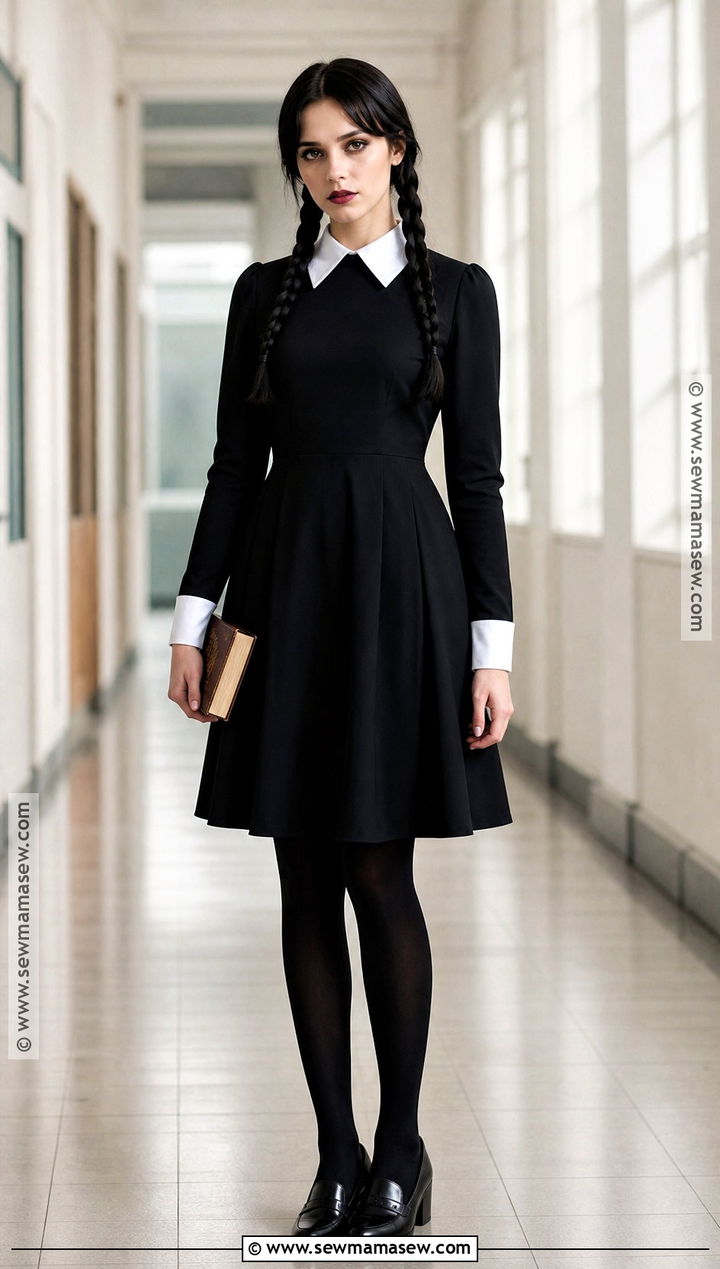 Wednesday Addams Costume - 30 pop culture costumes