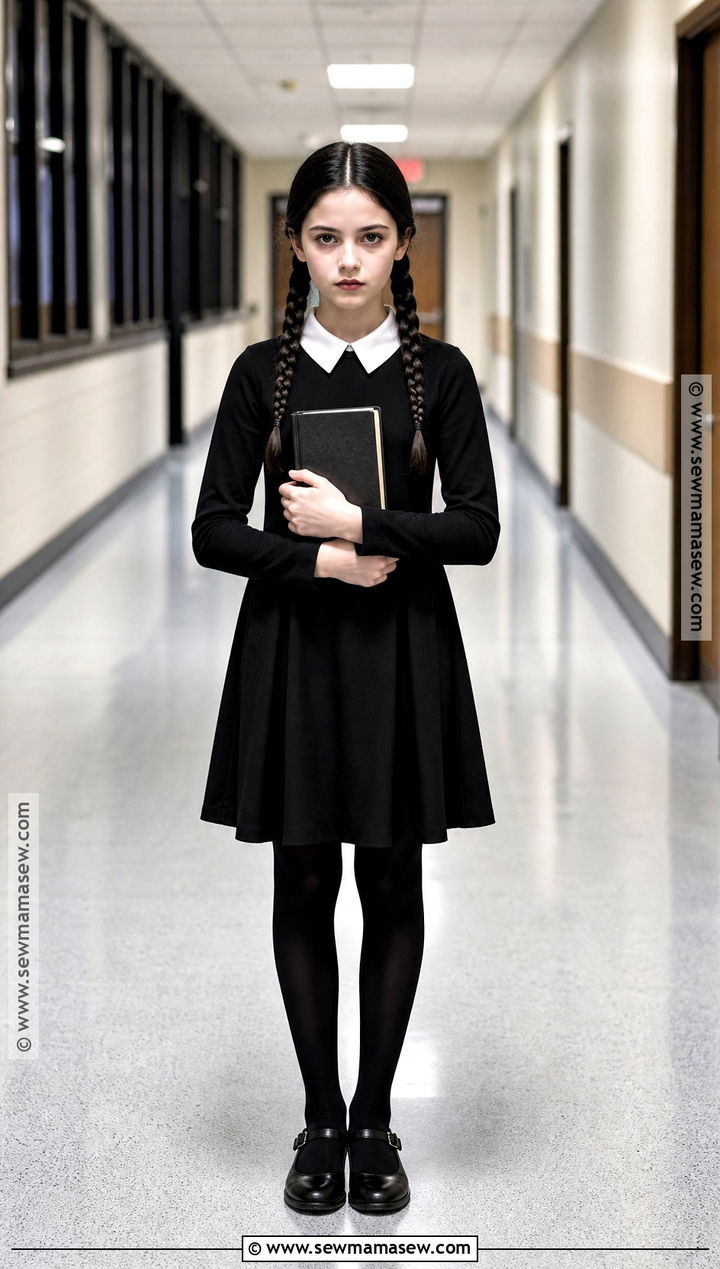 Wednesday Addams Costume - 40 girl costumes