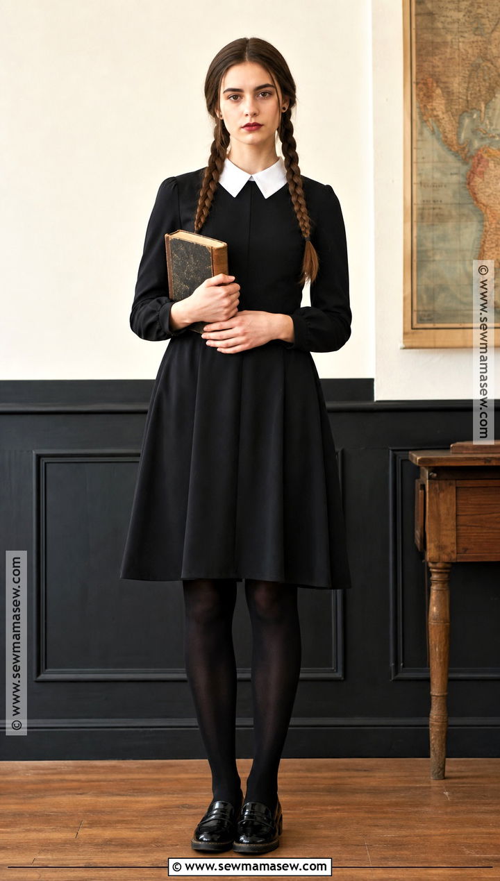 Wednesday Addams Costume - 30 Halloween Costume Ideas For Brunettes