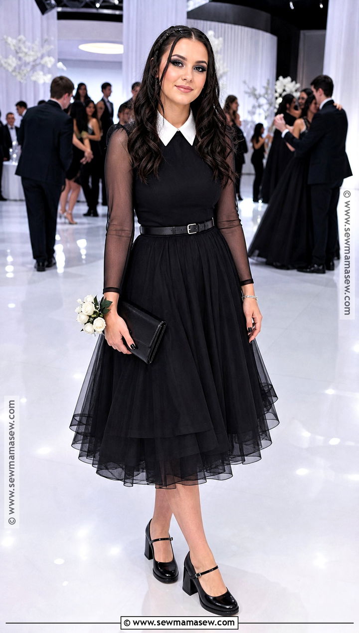 Wednesday Addams Prom Outfit - 45 wednesday addams outfit ideas