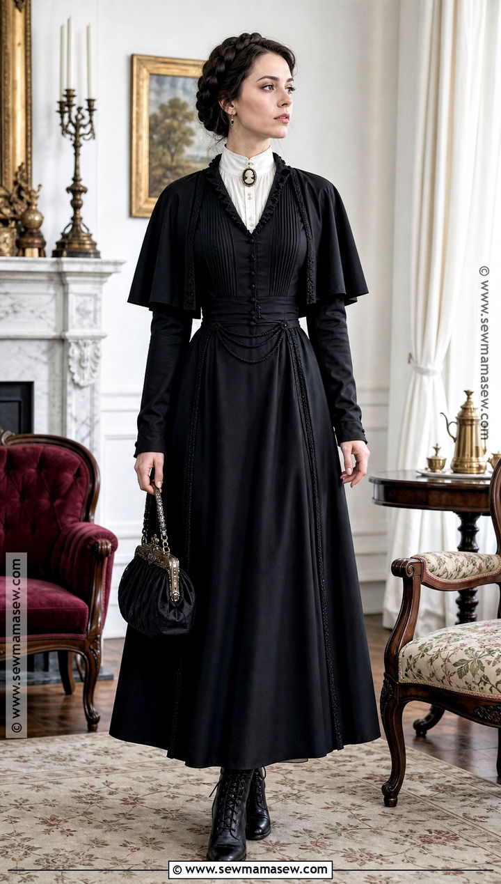 Wednesday Addams Victorian Dress Costume - 30 wednesday addams dress ideas