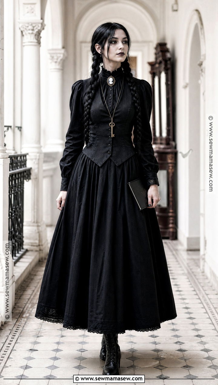 Wednesday Addams Victorian Outfit - 45 wednesday addams outfit ideas