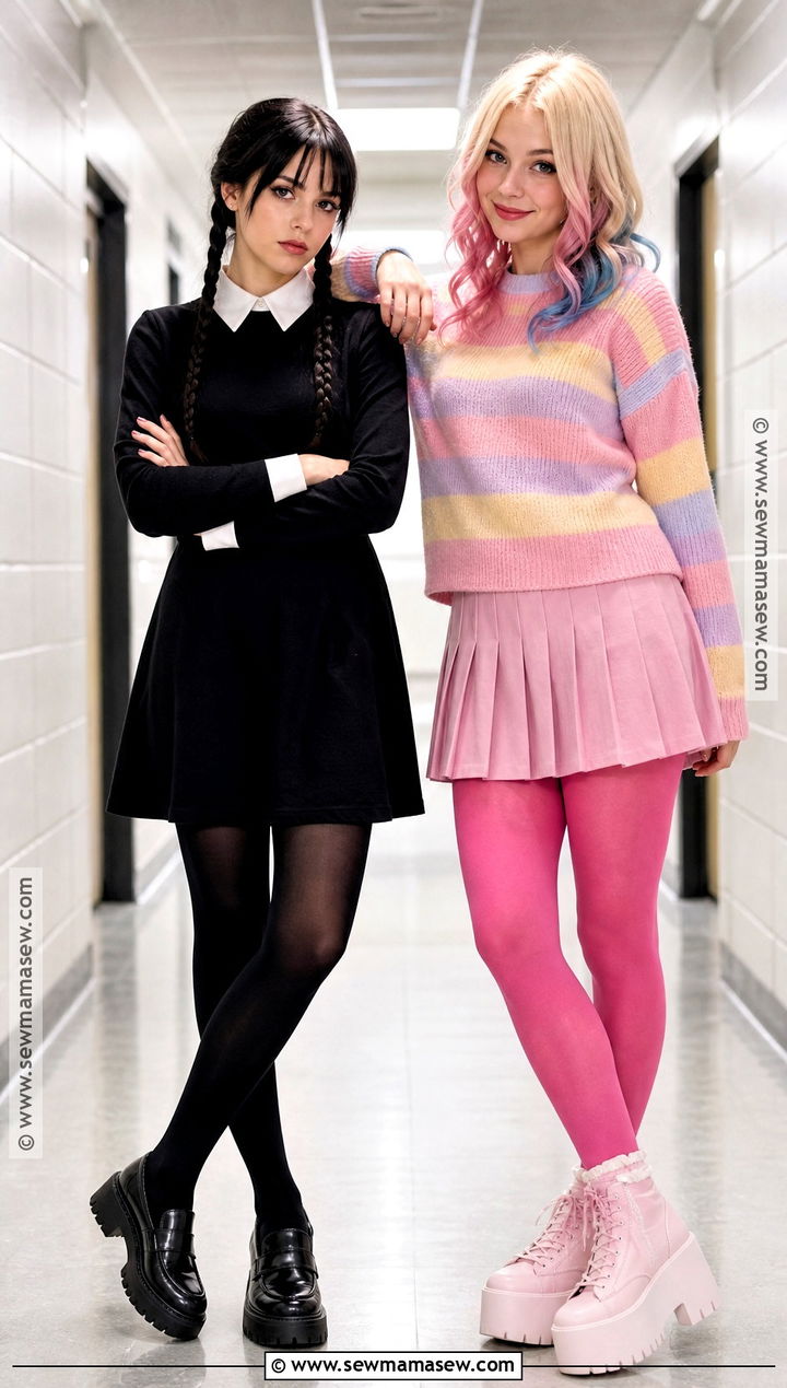 Wednesday And Enid Costume - 40 halloween costumes for 2