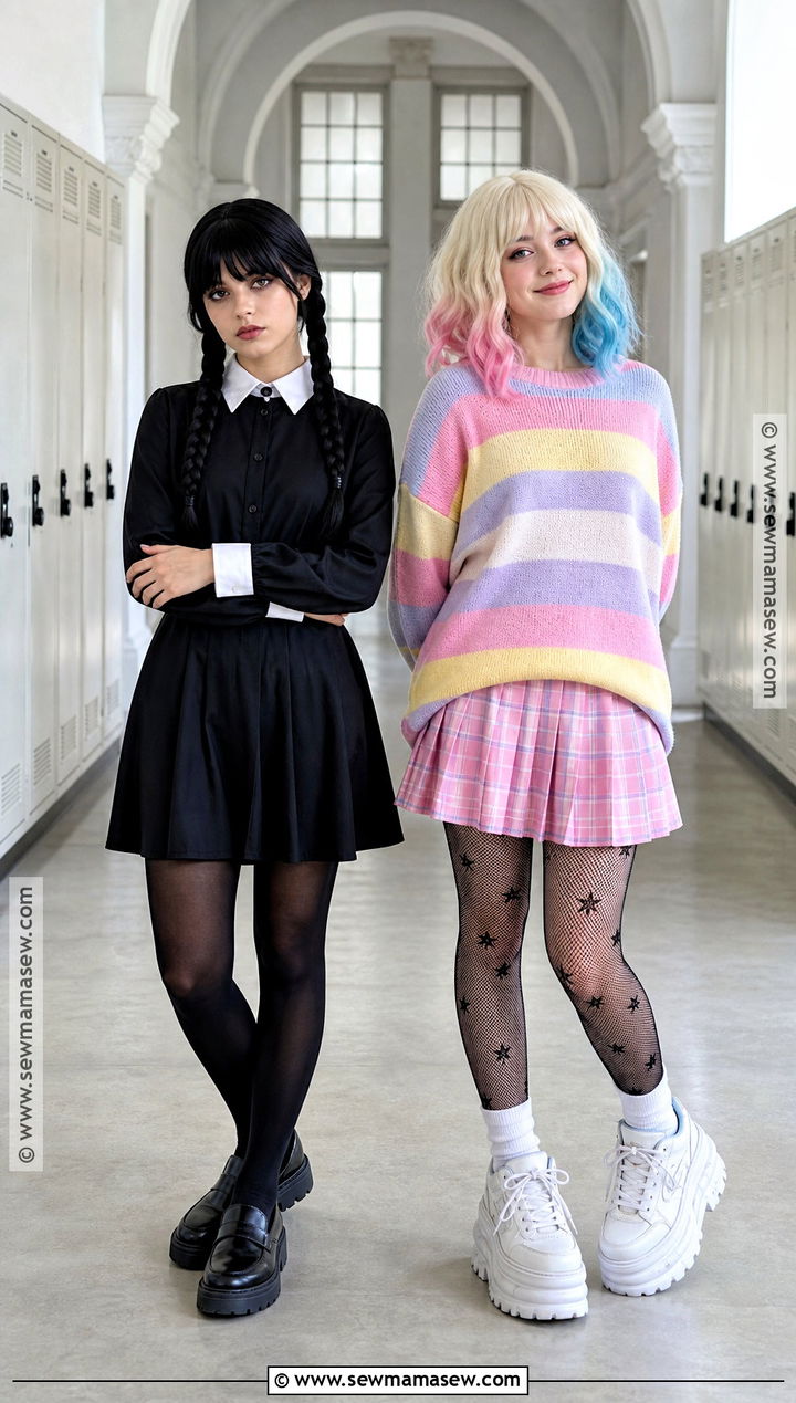 Wednesday And Enid Costume - 35 best friends halloween costumes