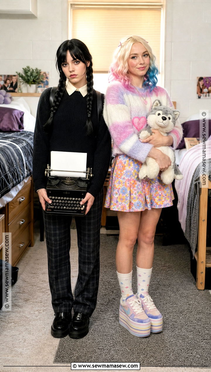 Wednesday And Enid Dorm Room Costume - 30 Wednesday And Enid Costumes