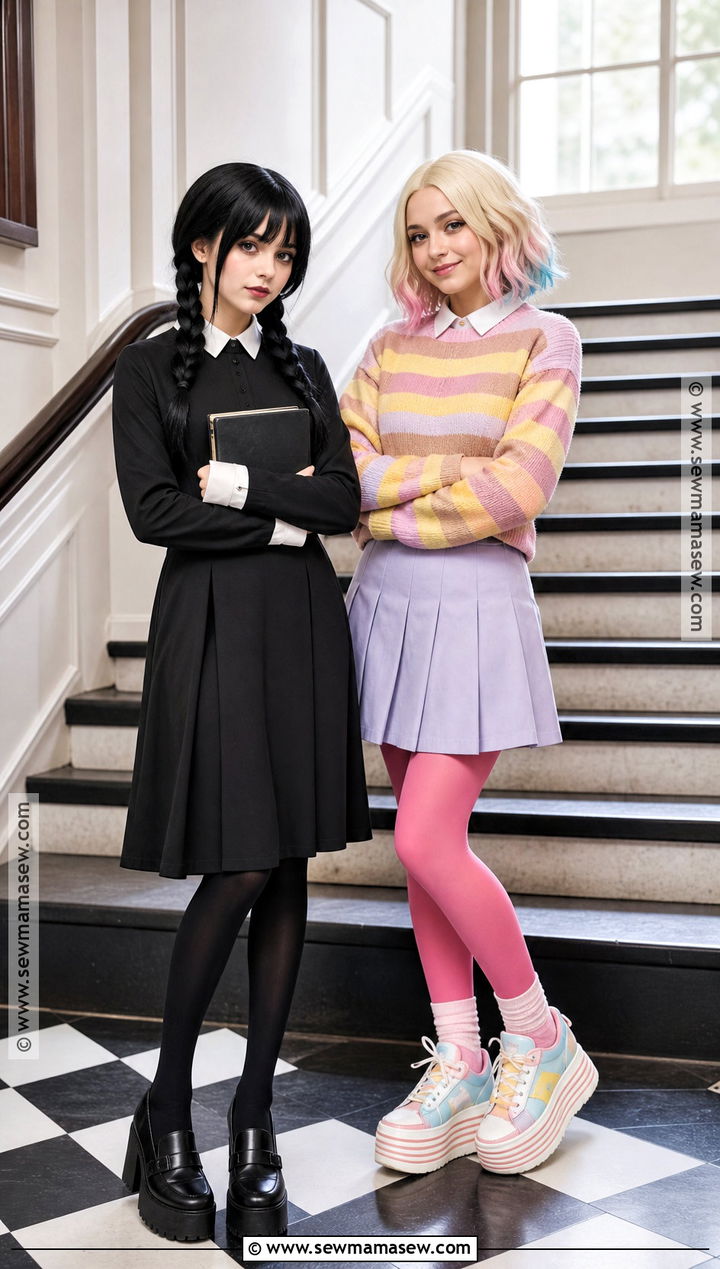 Wednesday And Enid Duo Costume - 35 costume ideas duo