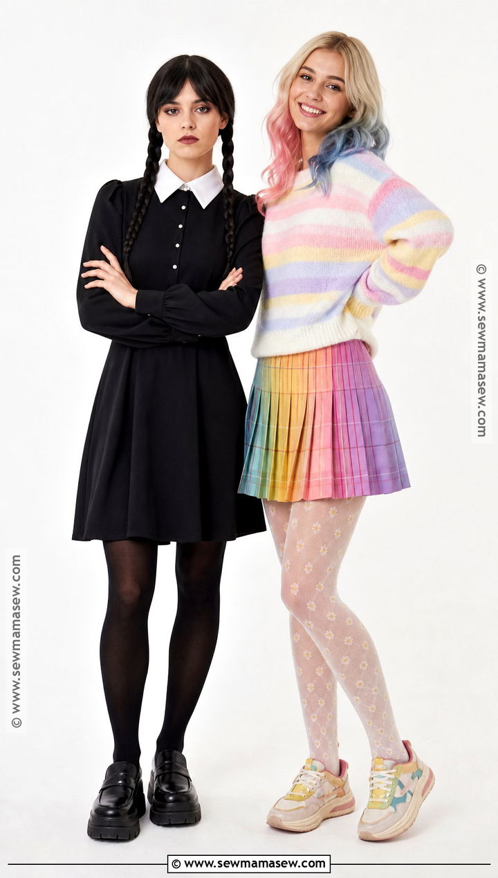 Wednesday And Enid Duo Costume - 30 costume duo ideas