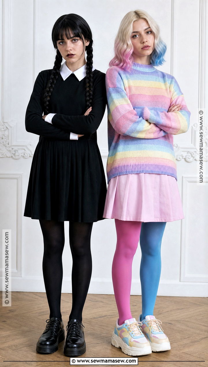 Wednesday And Enid Twin Costume - 35 twin costumes