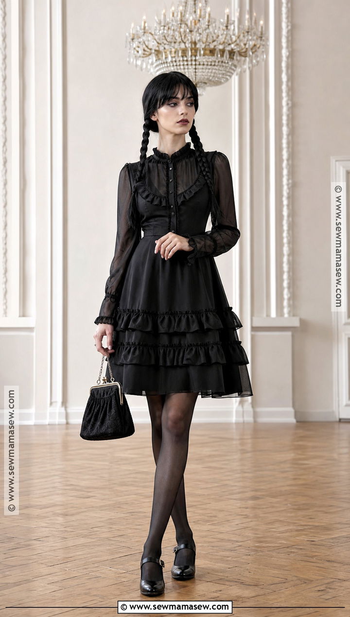 Wednesday Dance Dress Costume - 30 film costume ideas