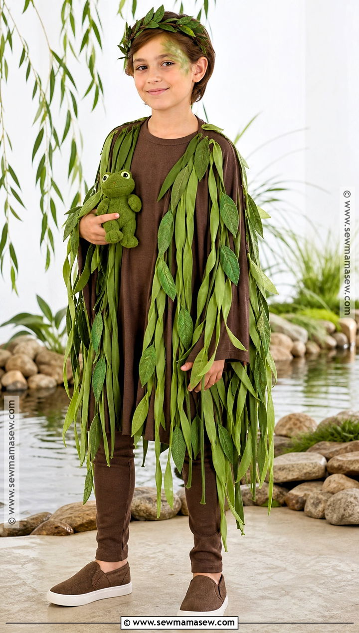 Weeping Willow Tree Costume - 30 tree costume ideas for kids