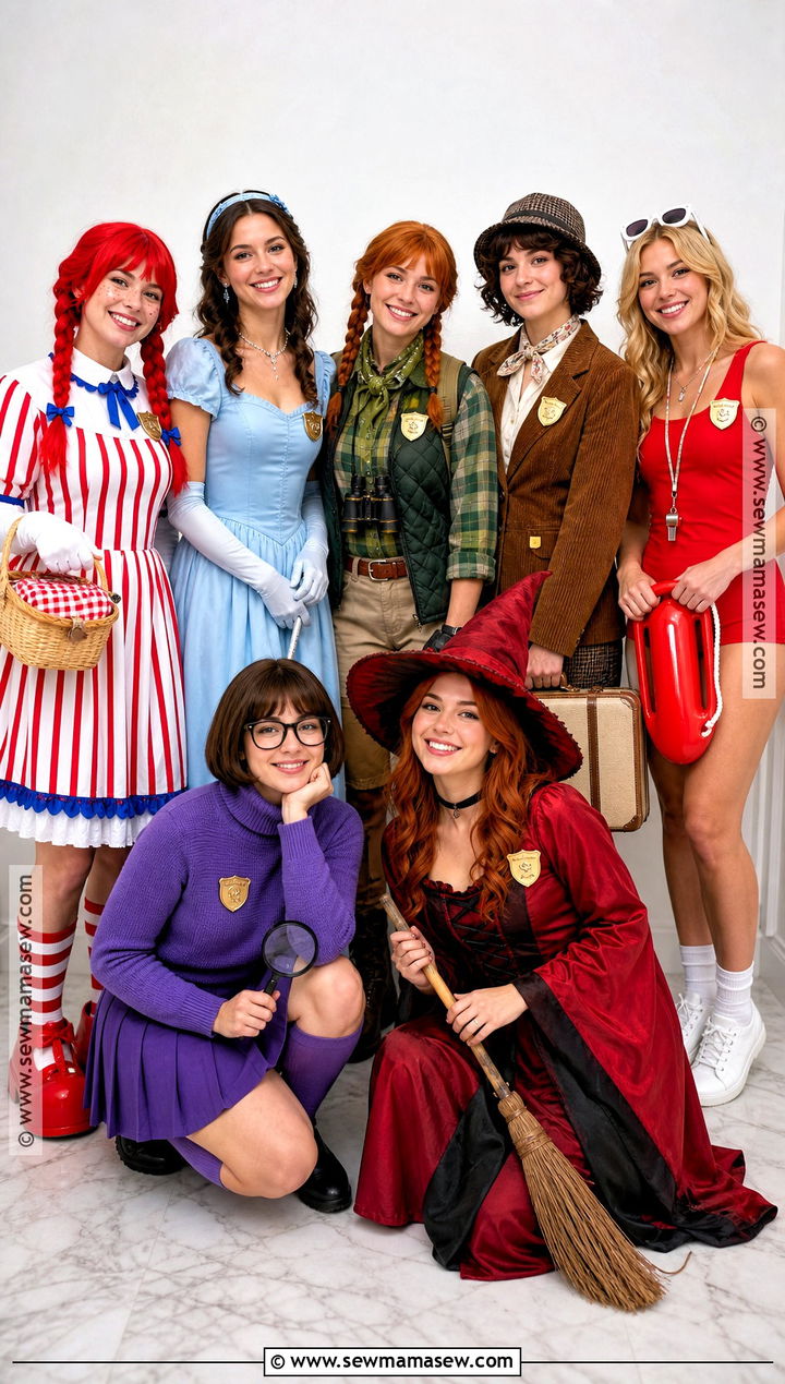 Wendy Characters Group Costume - 30 wendy halloween costume ideas