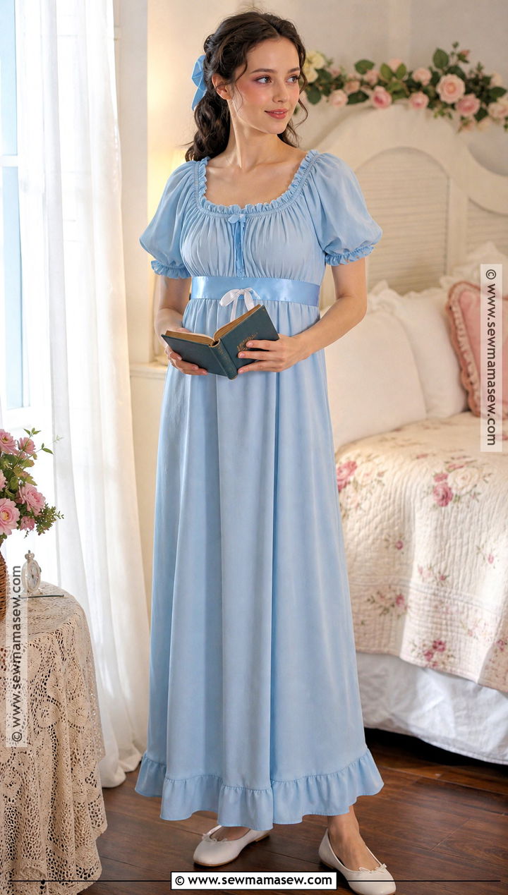 Wendy Darling Blue Nightgown Costume - 30 blue costume ideas for women