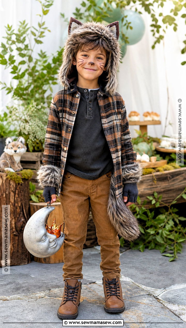 Werewolf Kids Costume - 35 halloween kids costumes