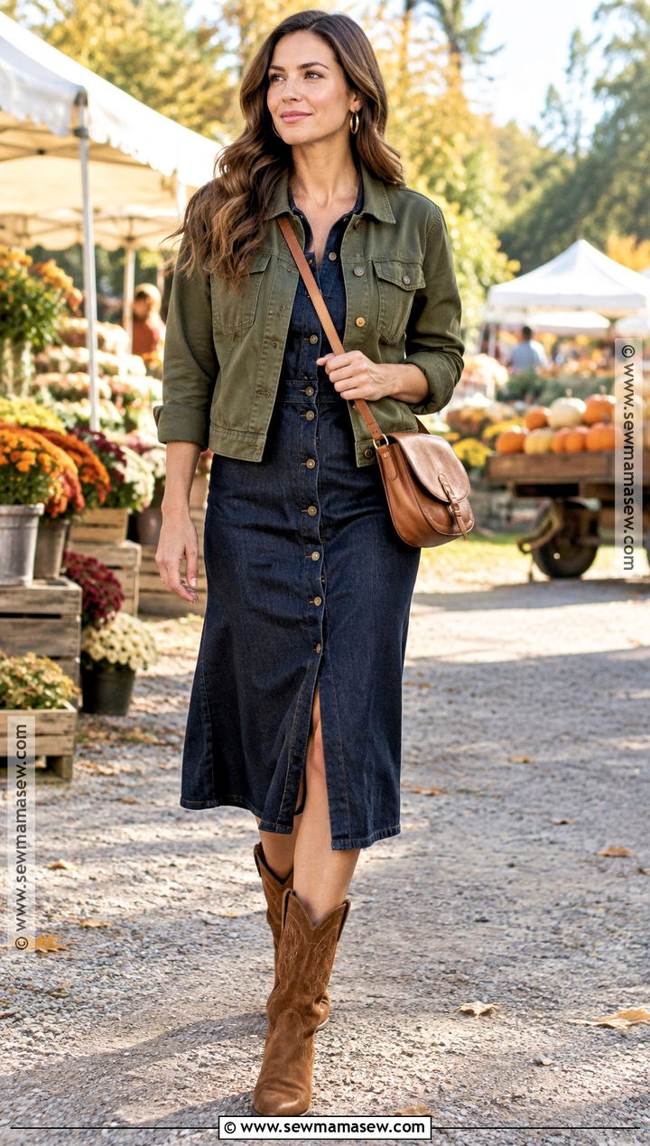 Western Boots Fall Outfit - 15 women's fall shoes