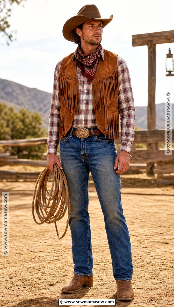Western Cowboy Costume - 50 iconic halloween costumes