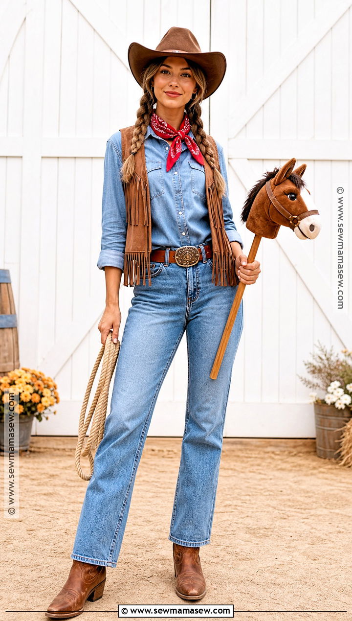 Western Cowgirl Halloween Costume - 40 costumes halloween