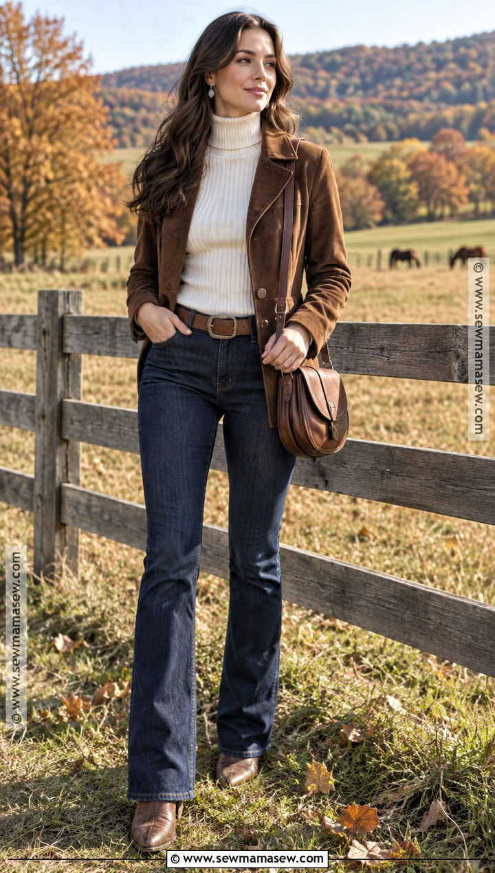 Western Fall Outfit - 25 fall fashion aesthetic ideas