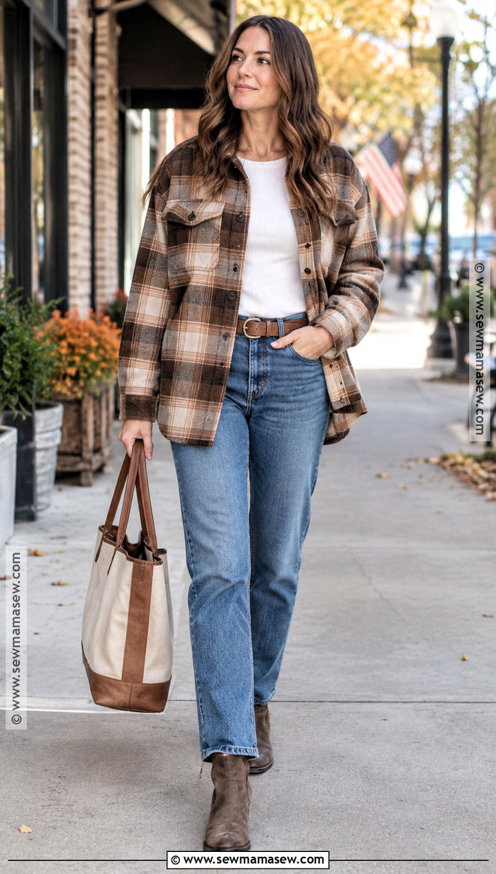 Western Fall Outfit With Shacket - 25 western fall outfits
