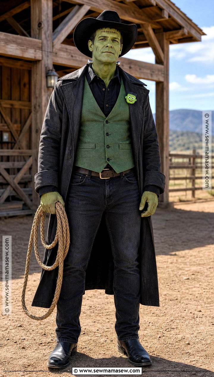 Western Frankenstein Costume - 45 frankenstein costume ideas