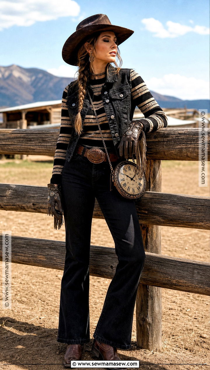 Western Freddy Krueger Costume With Cowboy Boots - 40 freddy krueger costume ideas for women