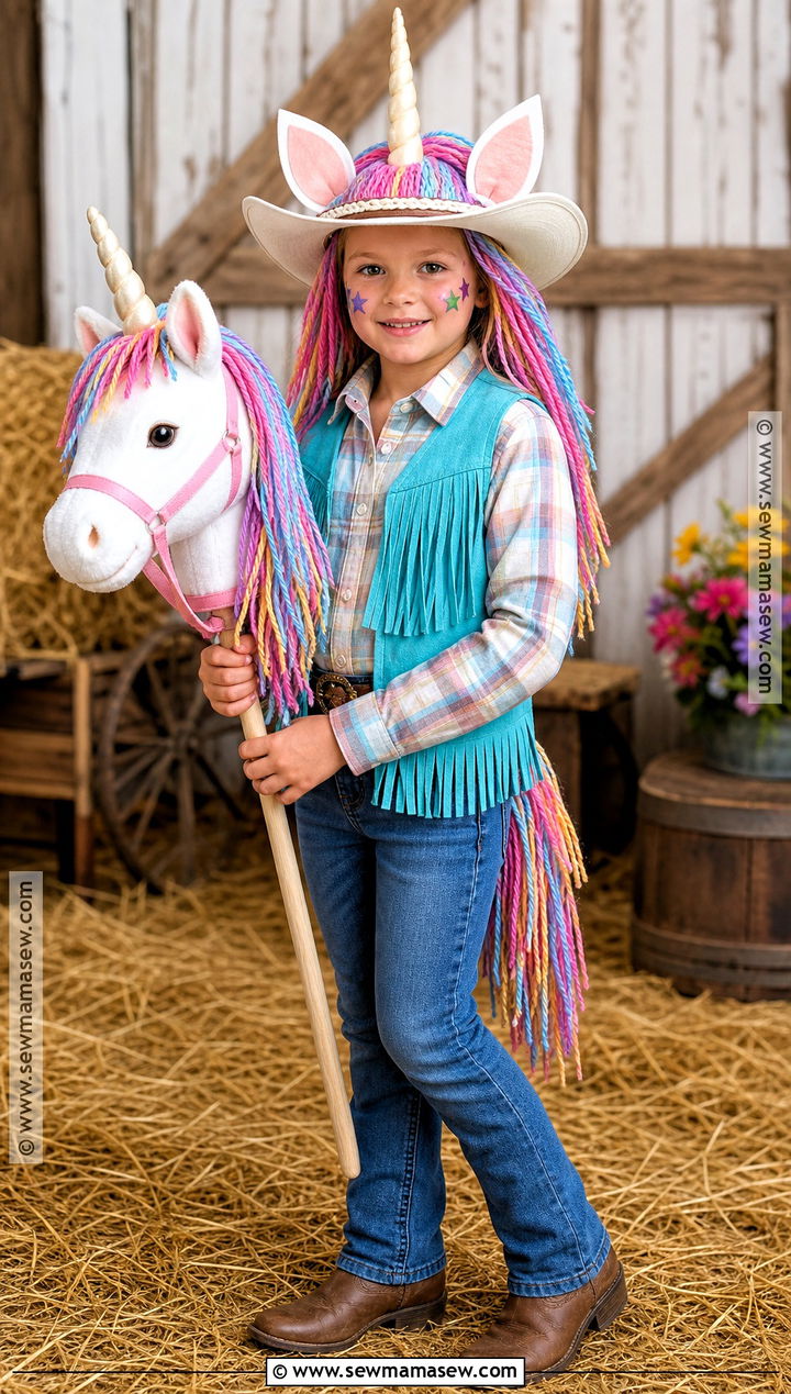 Western Unicorn Costume - 30 unicorn costume ideas for kids