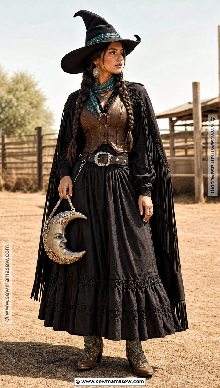 Western Witch Costume - 40 witch costumes for women