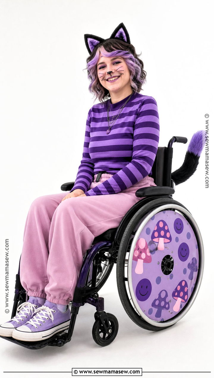 Wheelchair Adaptive Cheshire Cat Costume - 50 cheshire cat costume ideas