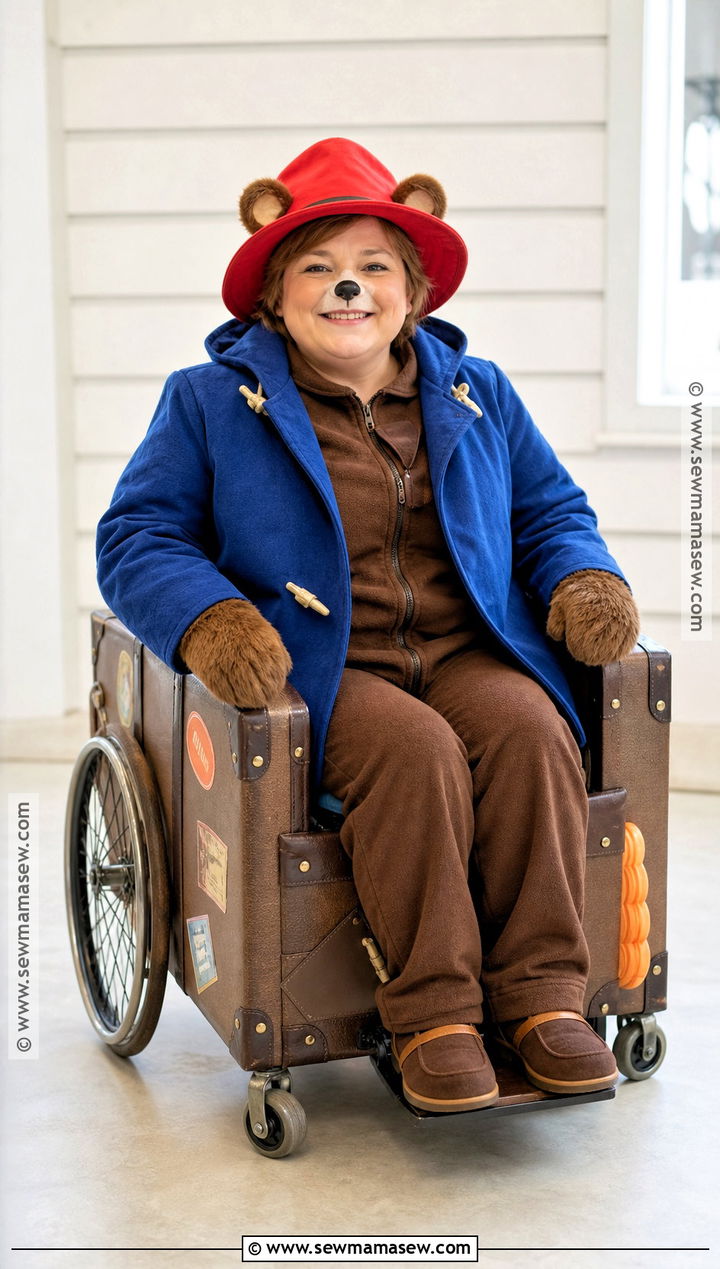 Wheelchair Adaptive Paddington Costume - 35 paddington halloween costume ideas