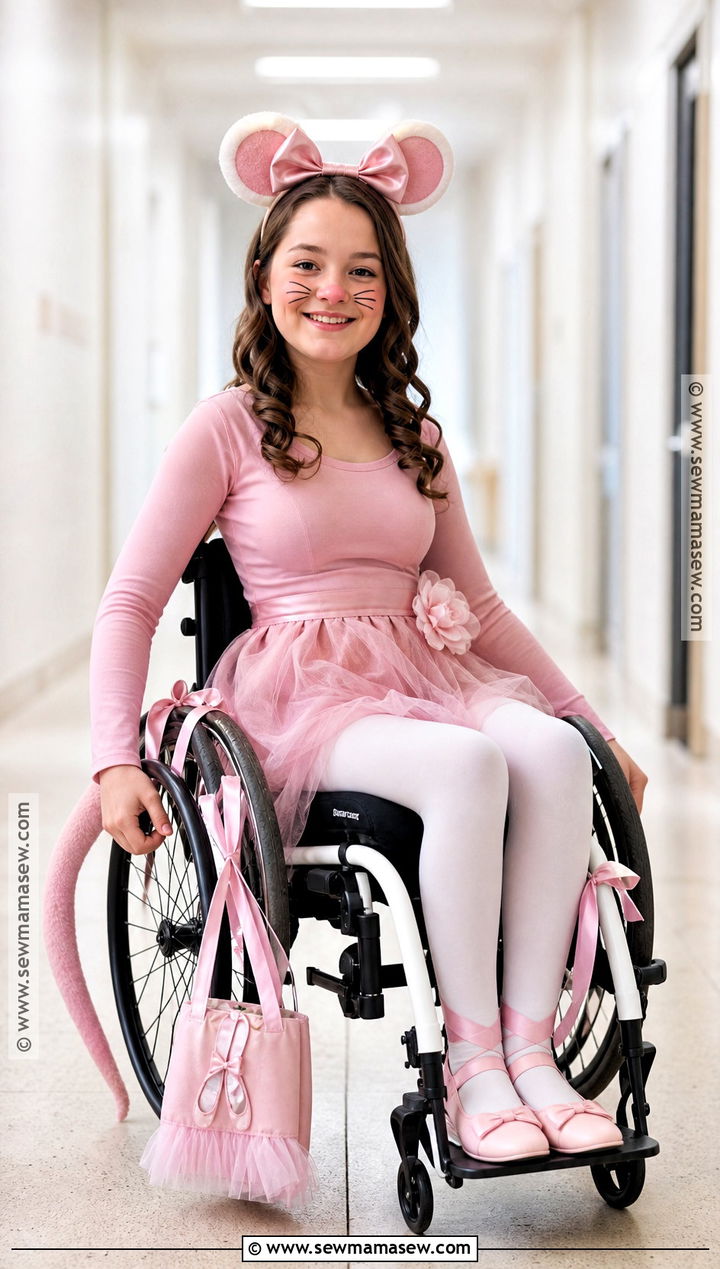 Wheelchair Friendly Angelina Ballerina Costume - 35 angelina ballerina costume ideas