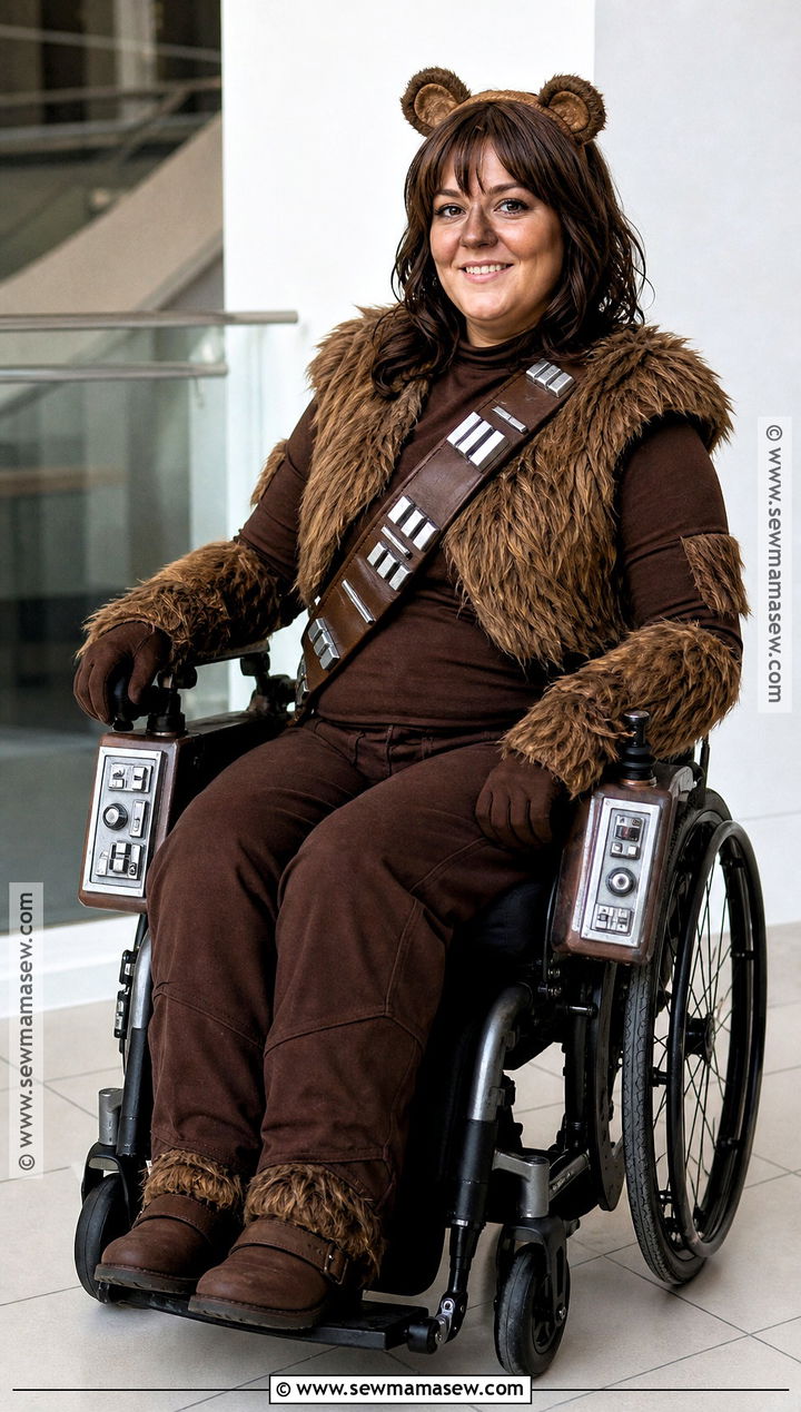 Wheelchair Friendly Chewbacca Costume - 35 Chewbacca Costume Ideas