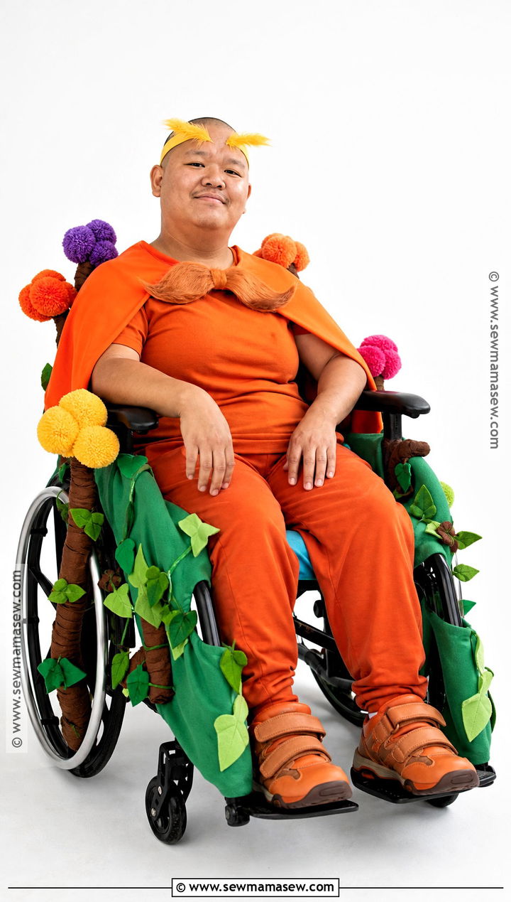 Wheelchair Friendly Lorax Costume - 50 lorax costume ideas