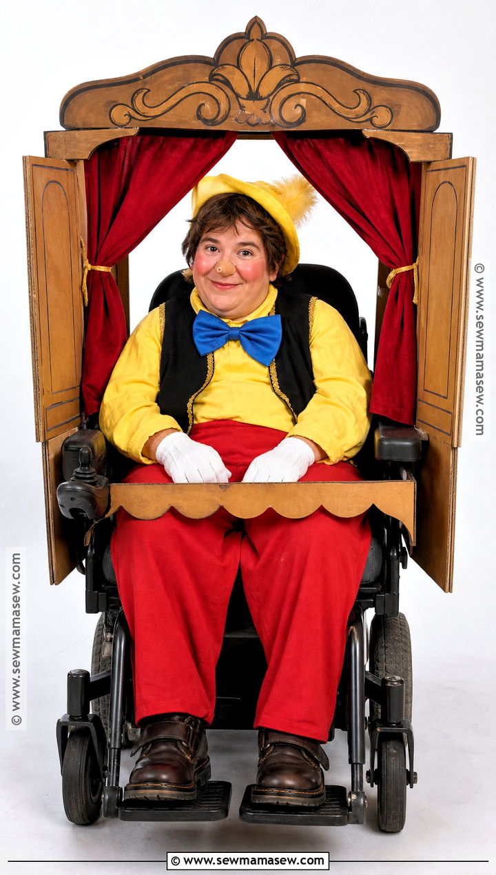 Wheelchair Friendly Pinocchio Costume - 30 pinocchio costume ideas