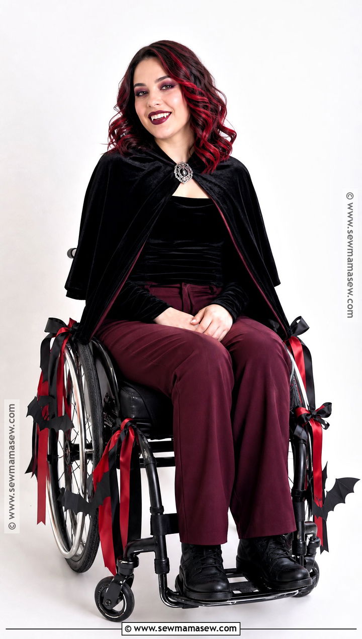 Wheelchair Friendly Vampire Costume - 50 vampire costume ideas