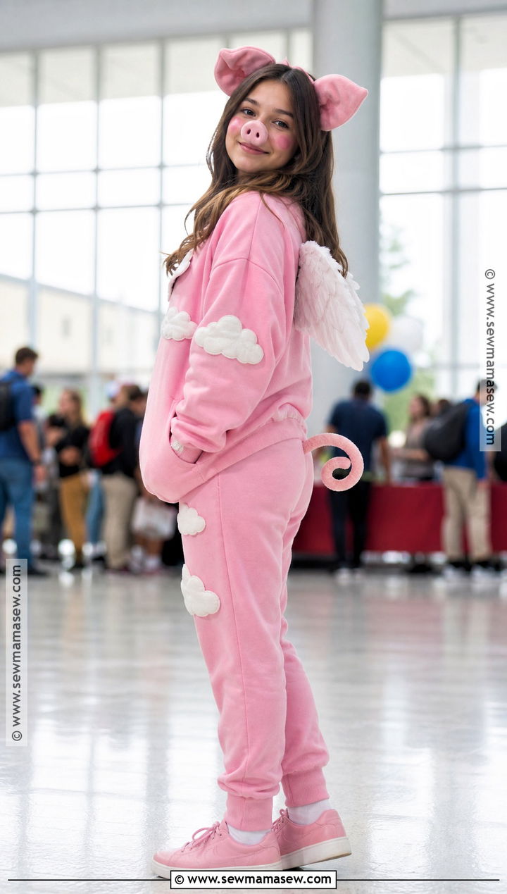When Pigs Fly Idiom Costume - 30 Idiom Dress Up Day Ideas