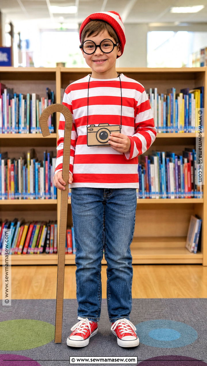 Wheres Waldo Costume - 30 easy book week costumes