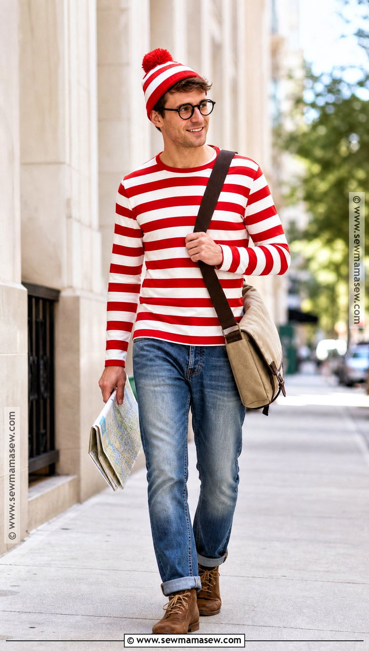 Wheres Waldo Costume - 30 easy guy halloween costumes