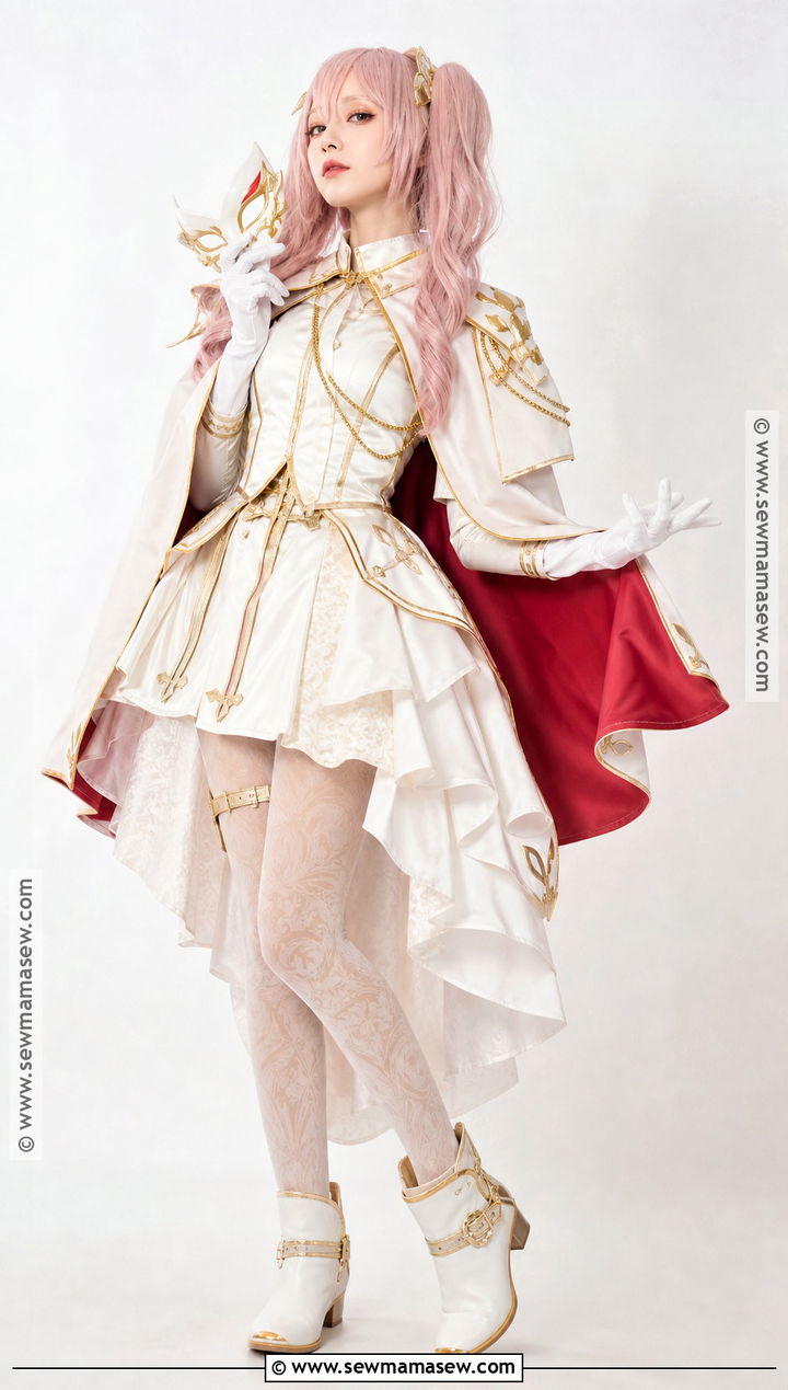 White And Gold Sparkle Cosplay - 30 Sparkle Cosplay Ideas