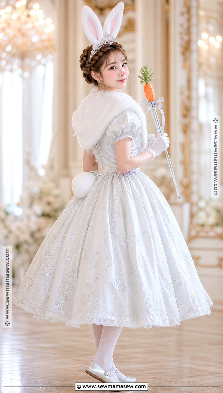 White Bunny Princess Costume - 30 white bunny halloween costumes