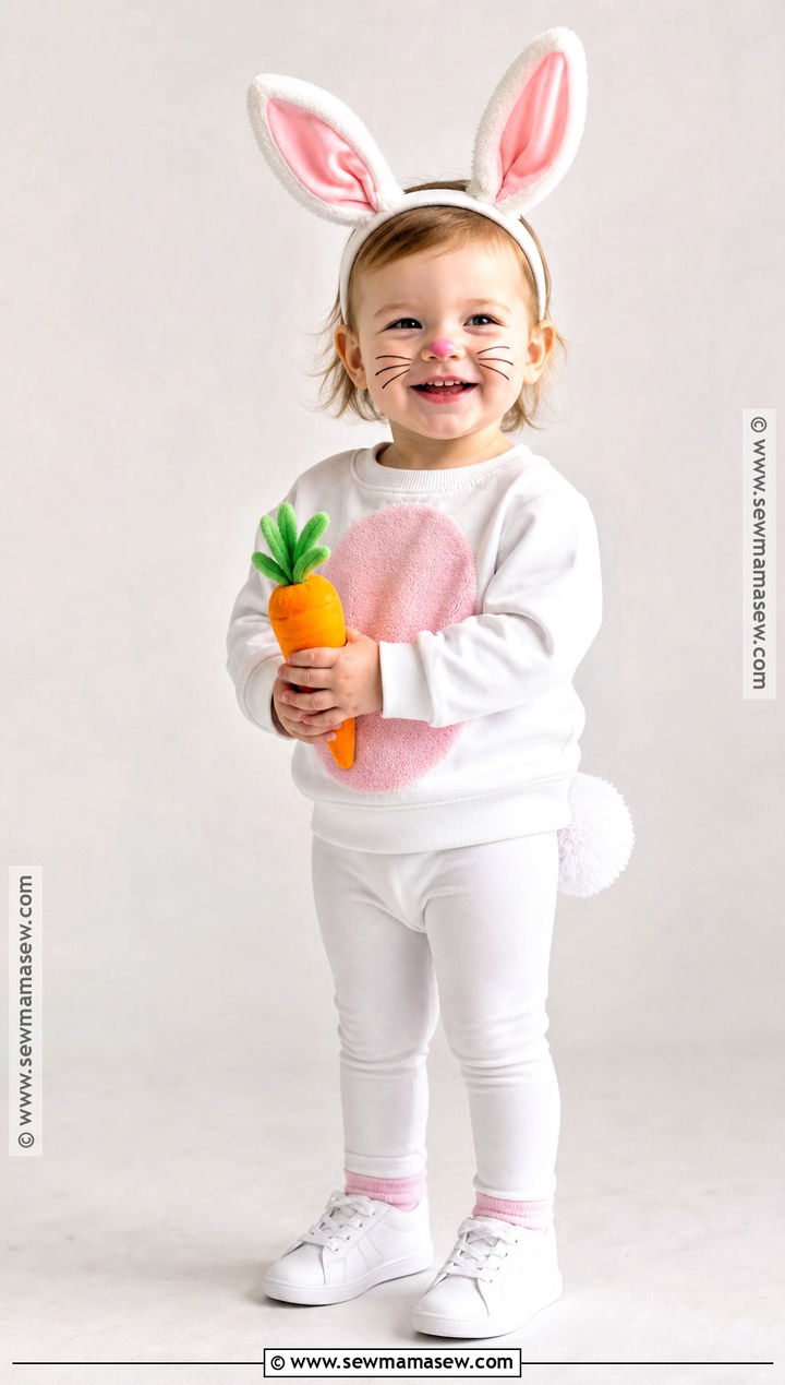 White Bunny Toddler Costume - 35 toddler costumes