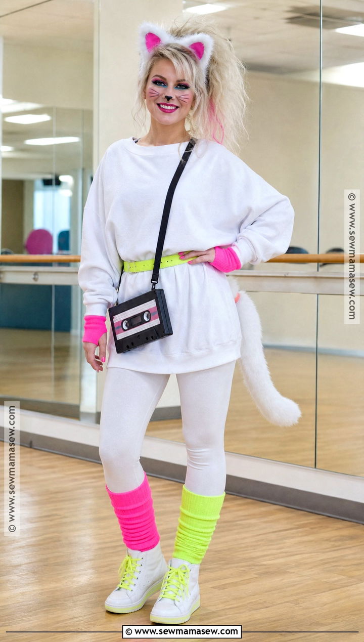 White Cat 1980s Costume - 30 White Cat Costume Ideas