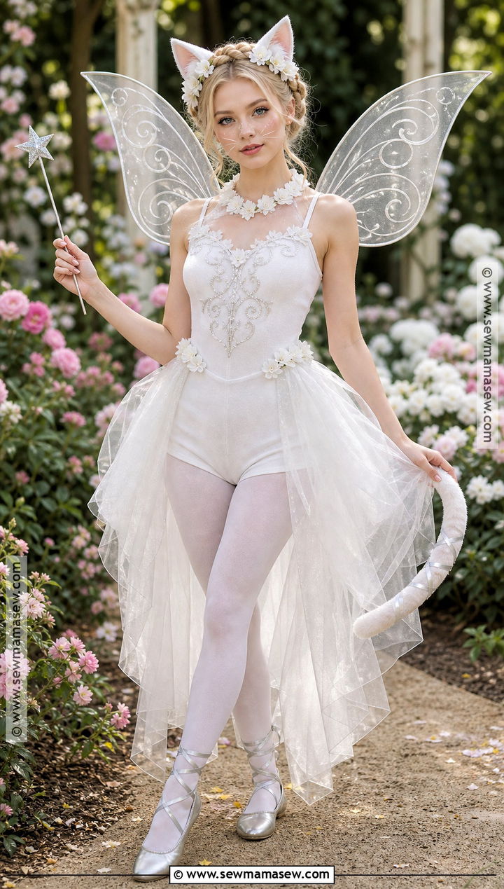 White Cat Fairy Costume - 30 White Cat Costume Ideas