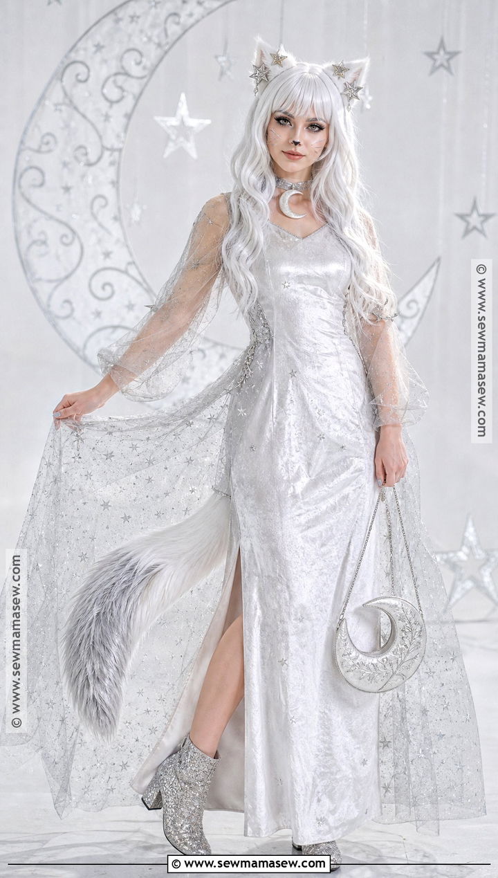 White Cat Moon Costume - 30 White Cat Costume Ideas